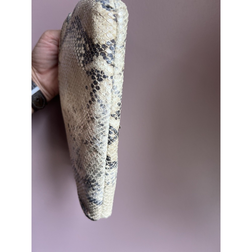 COACH‎ One-Handle Mini Bag Pouch Python Pattern 6695 - Picture 10 of 12
